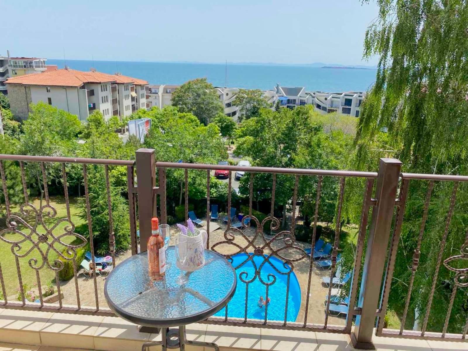 Delfin Sea View Appartement Sveti Vlas Buitenkant foto